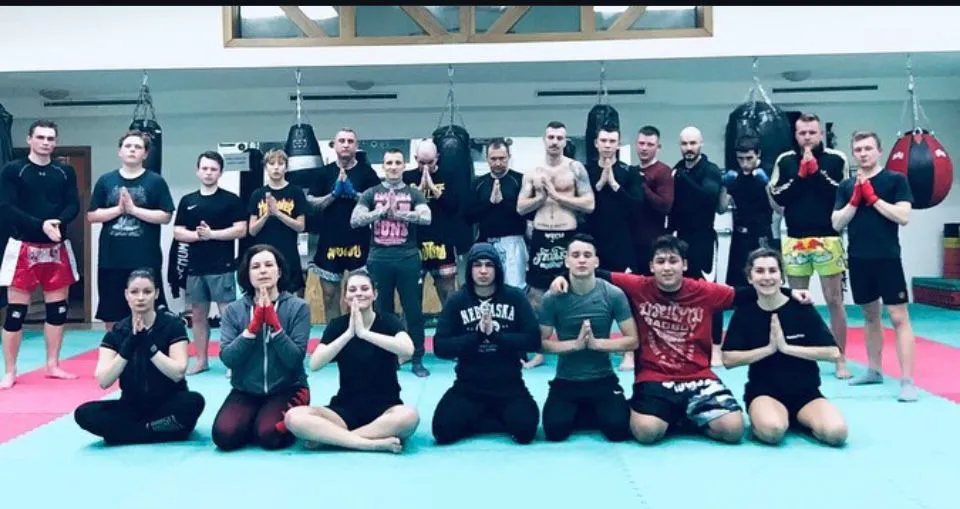 Trénink thajského boxu